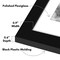 Americanflat Picture Frame Set with Mat - Set of 5 - Photo Frame Set of Five for Wall Display - Plexiglass Cover - Hanging Hardware